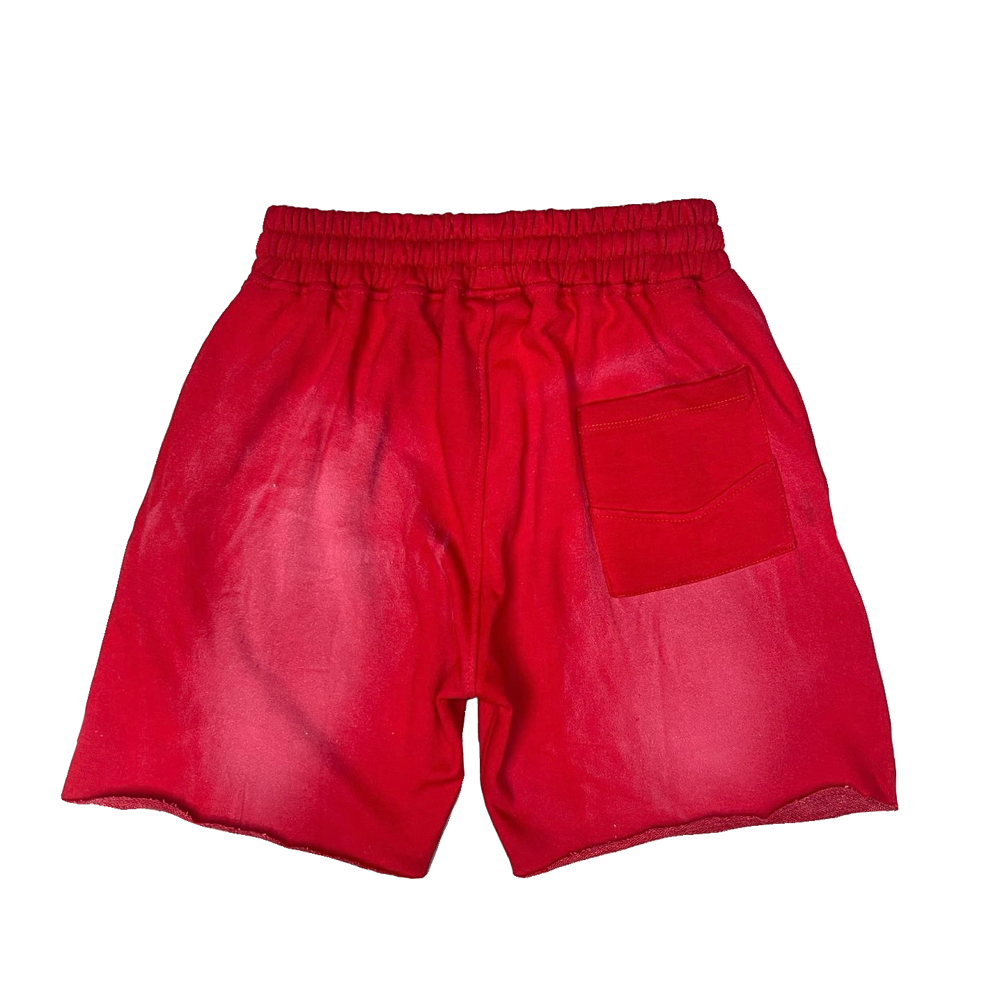 Red Sweatshorts 