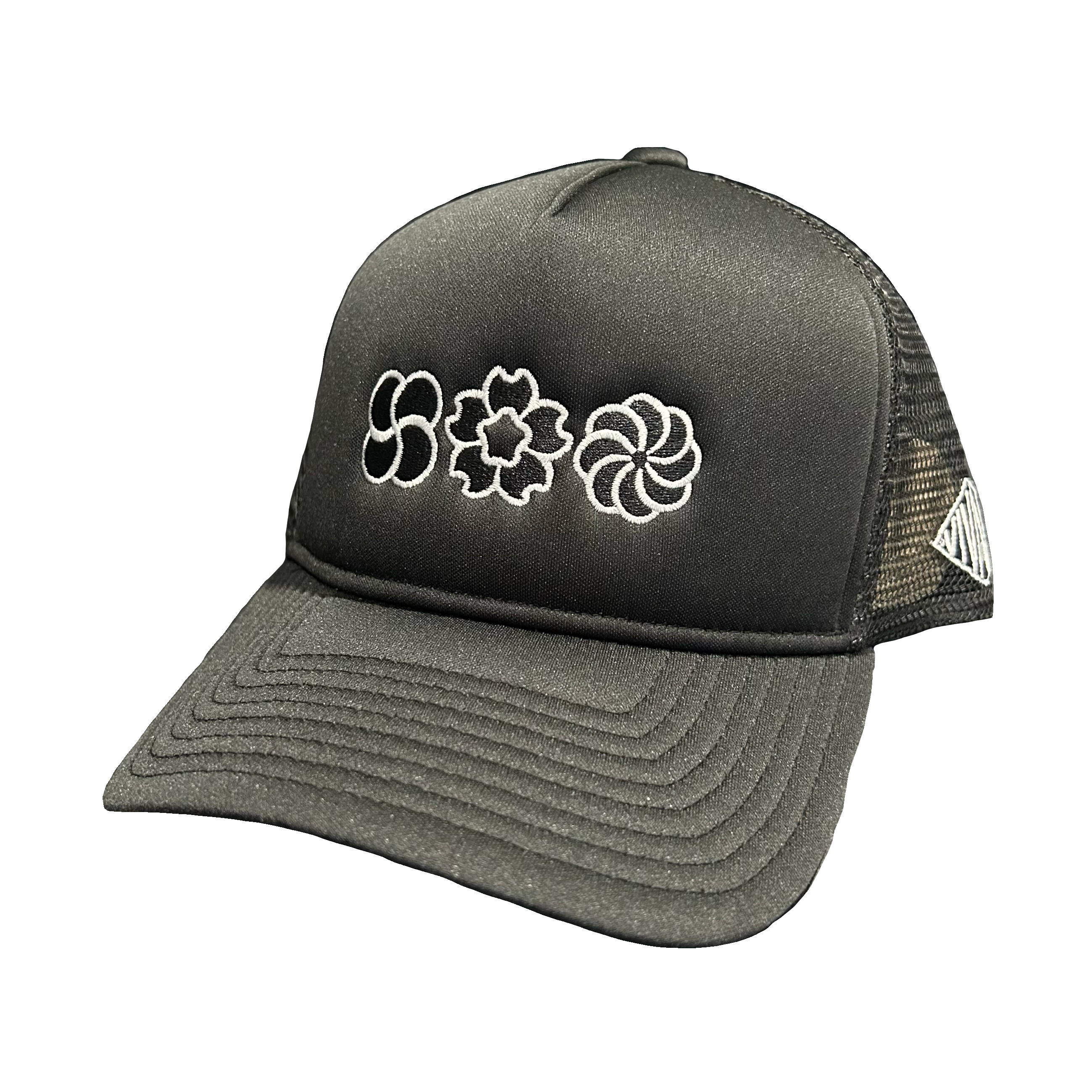 Black/Black Trucker