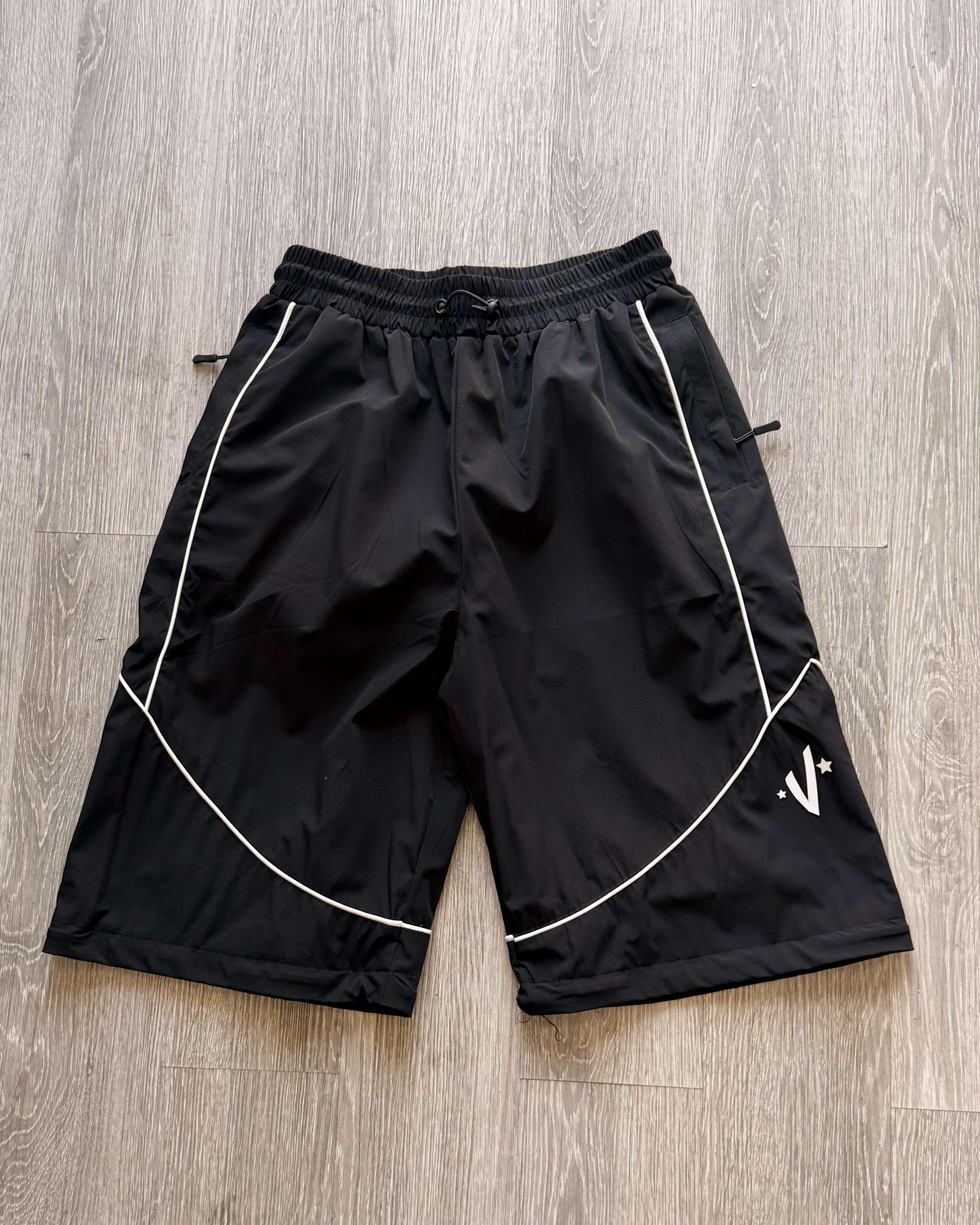 Black Track Pants/Shorts
