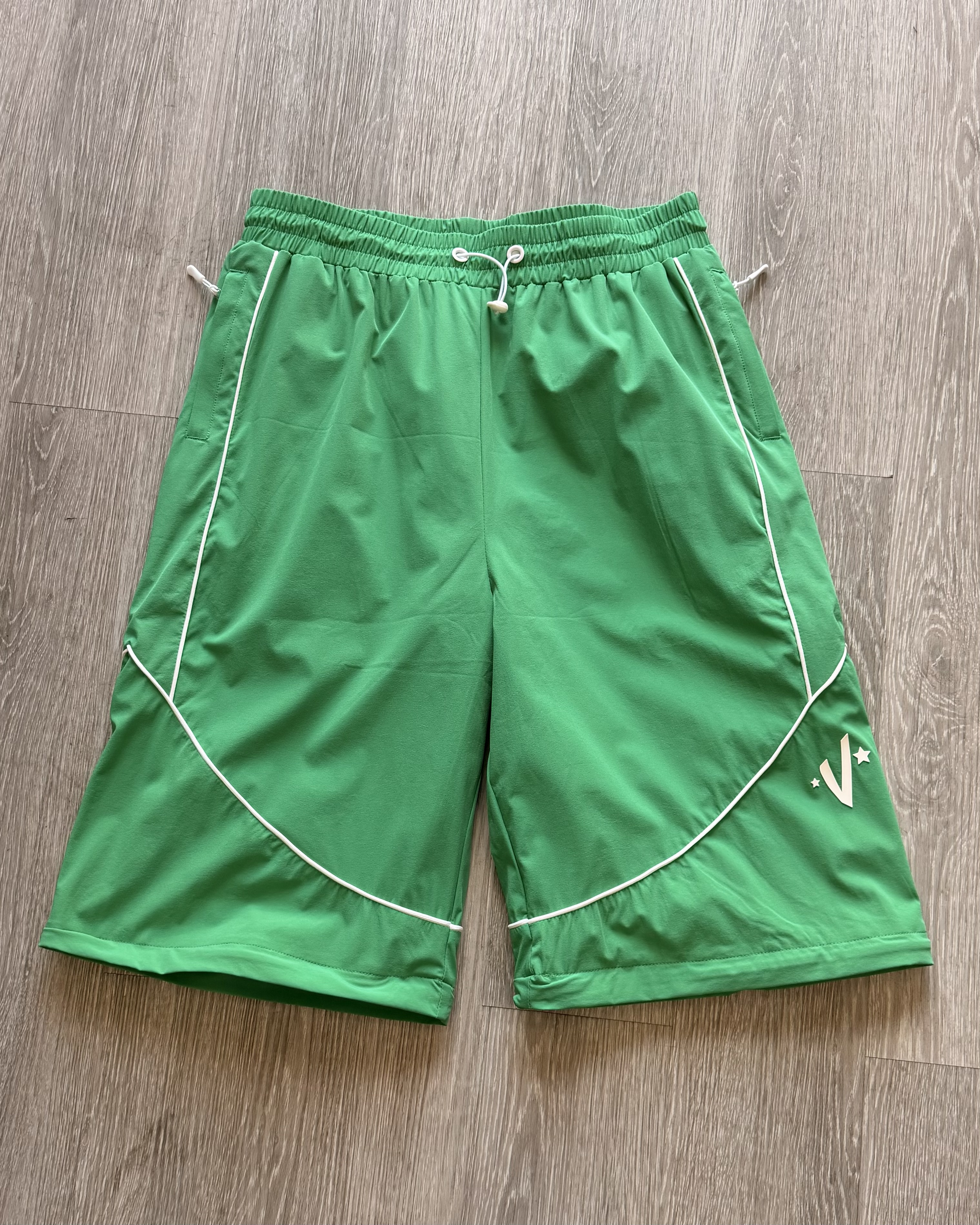 Green Track Pants/Shorts