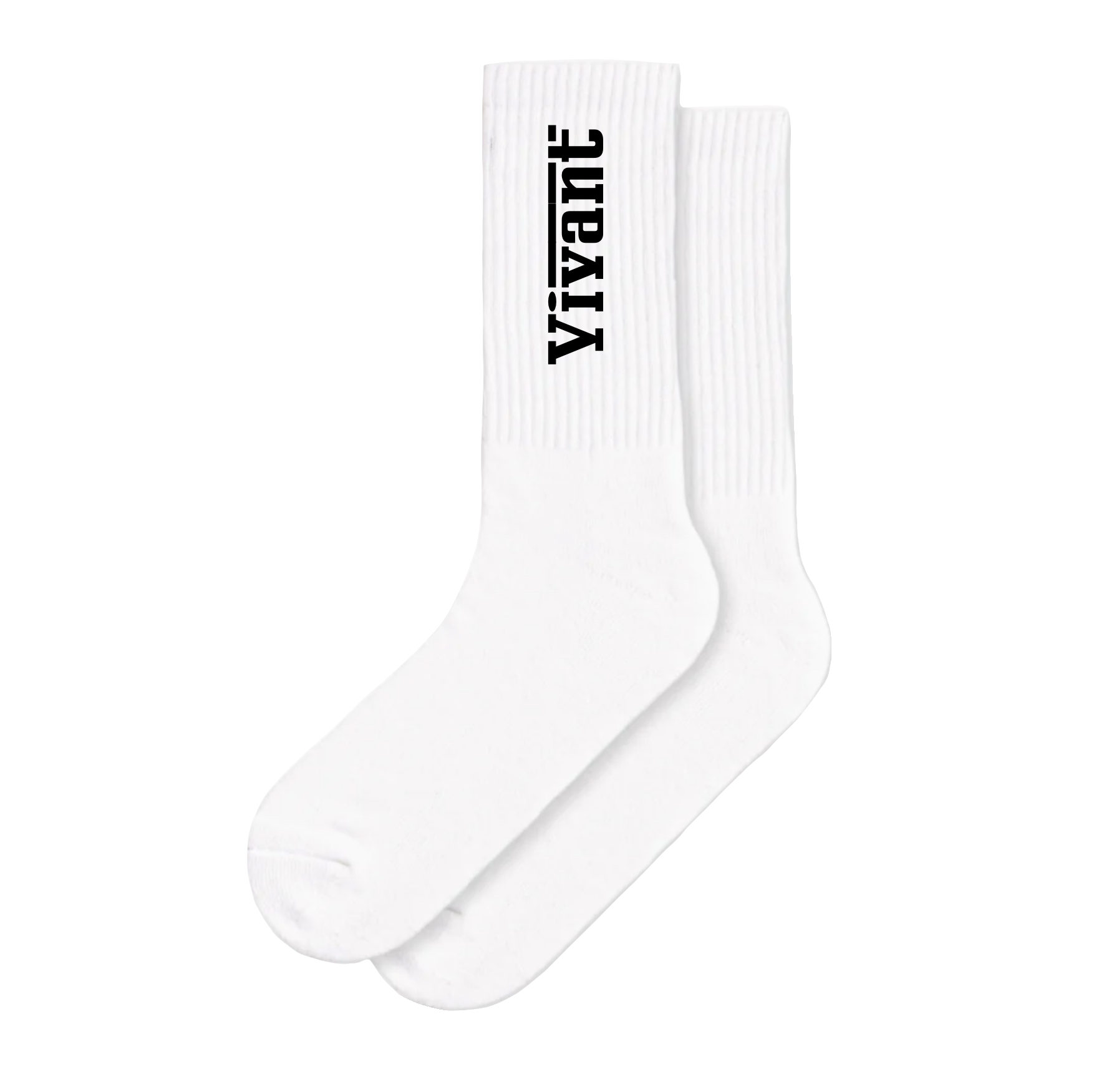 Black Racer Logo Socks