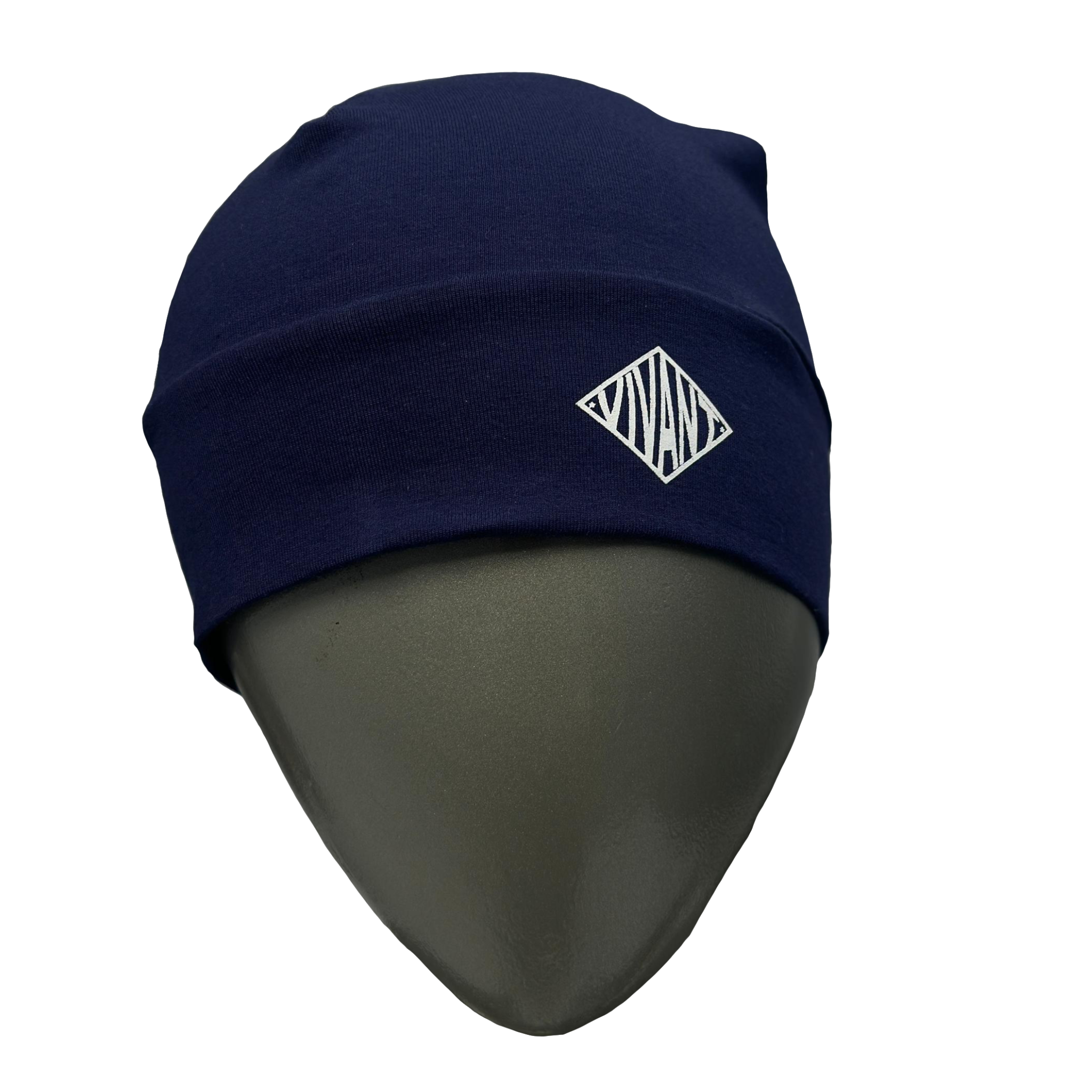 Navy Skull Cap
