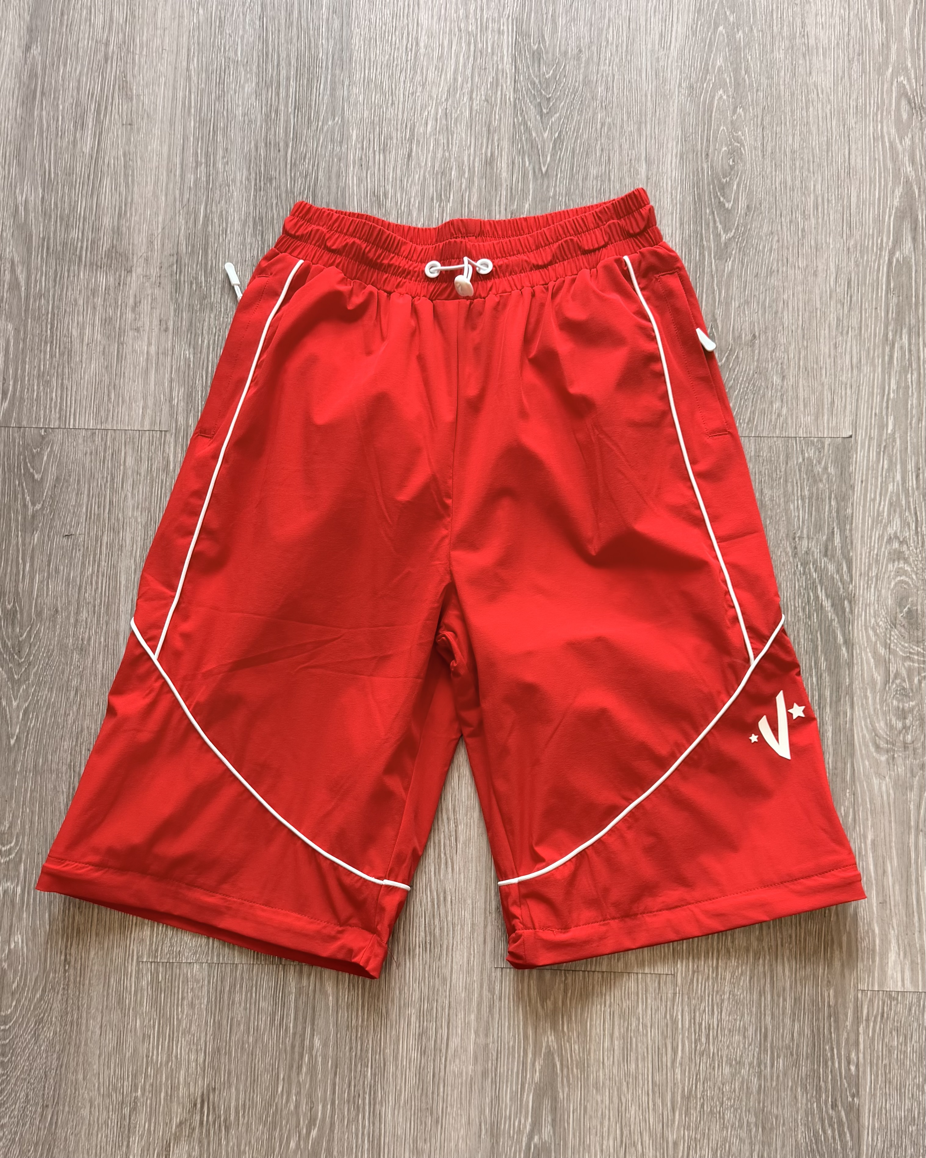Red Track Pants/Shorts