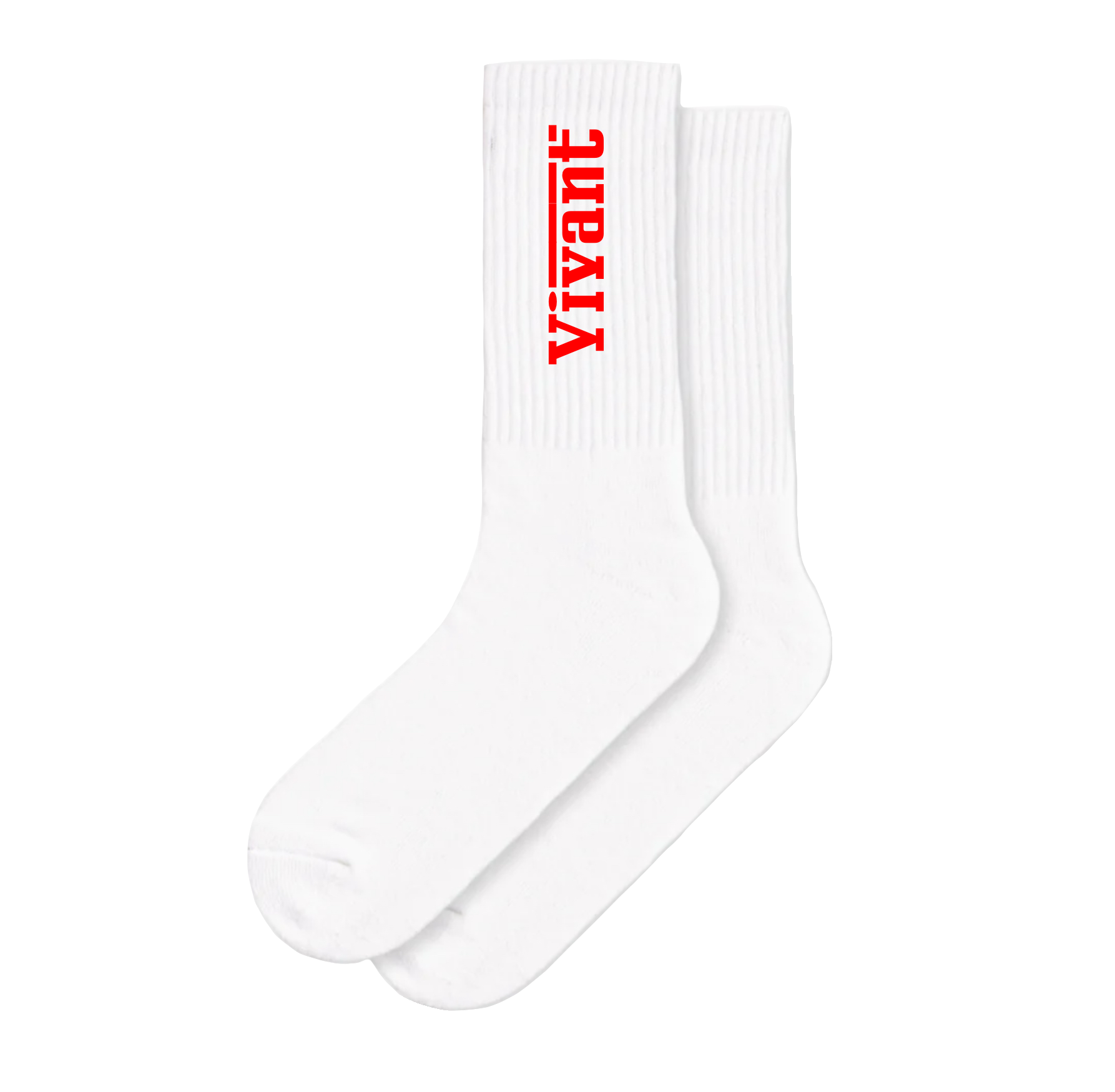 Red Racer Logo Socks