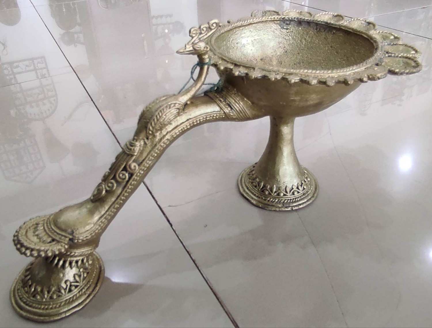 Brass Worship Oil Lamp