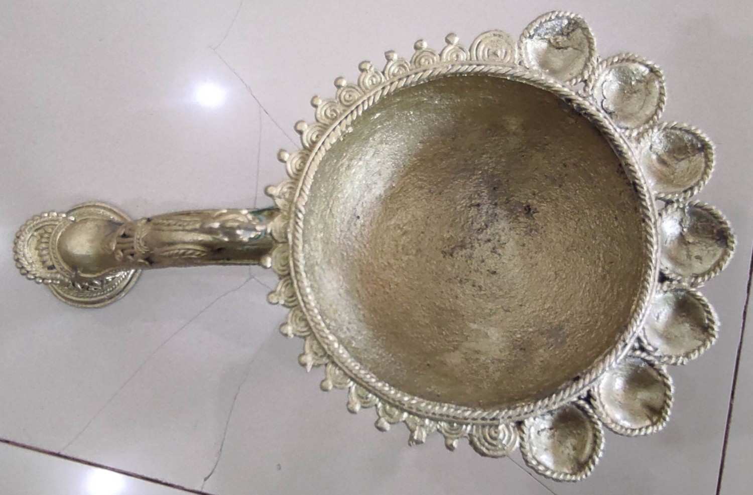 Brass Worship Oil Lamp