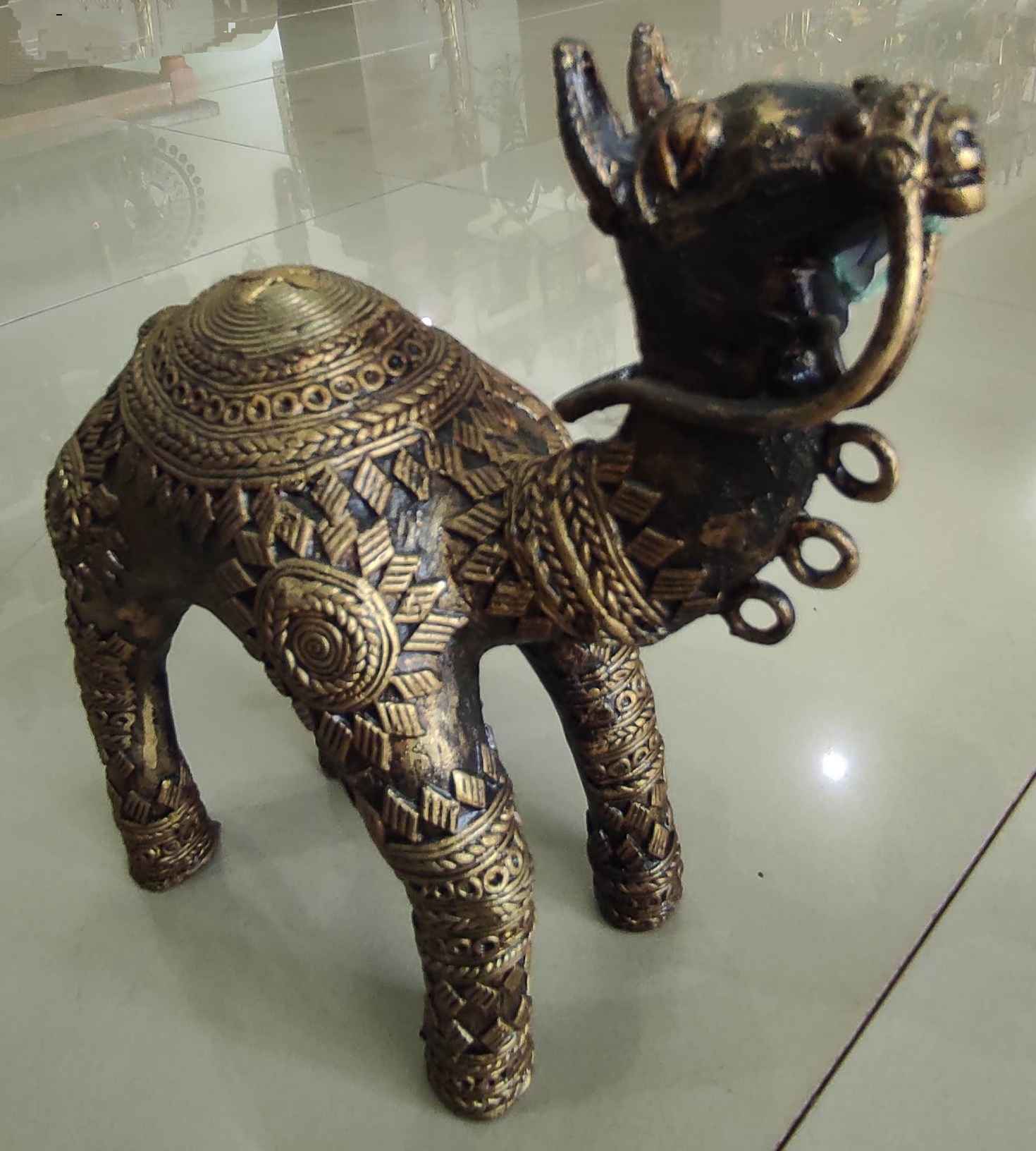 Handcrafted Brass Camel - Standing