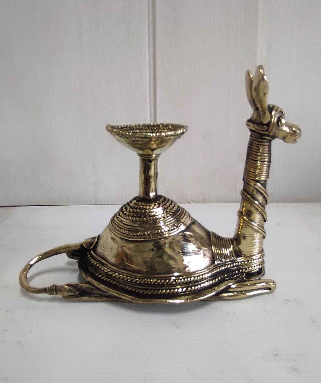 Handcrafted Brass Camel Showpiece