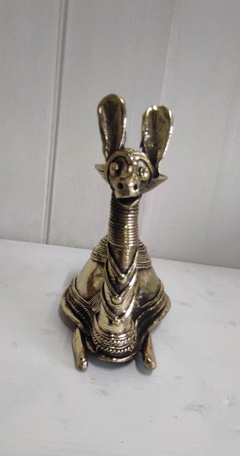 Handcrafted Brass Camel Showpiece