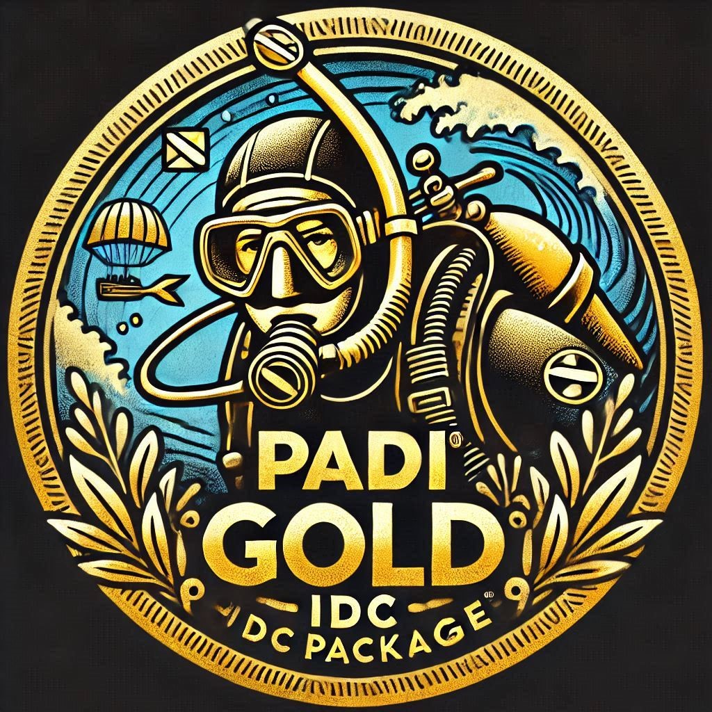 PADI IDC Gold Package (IDC, EFRI, MSDT+5 Spec)
