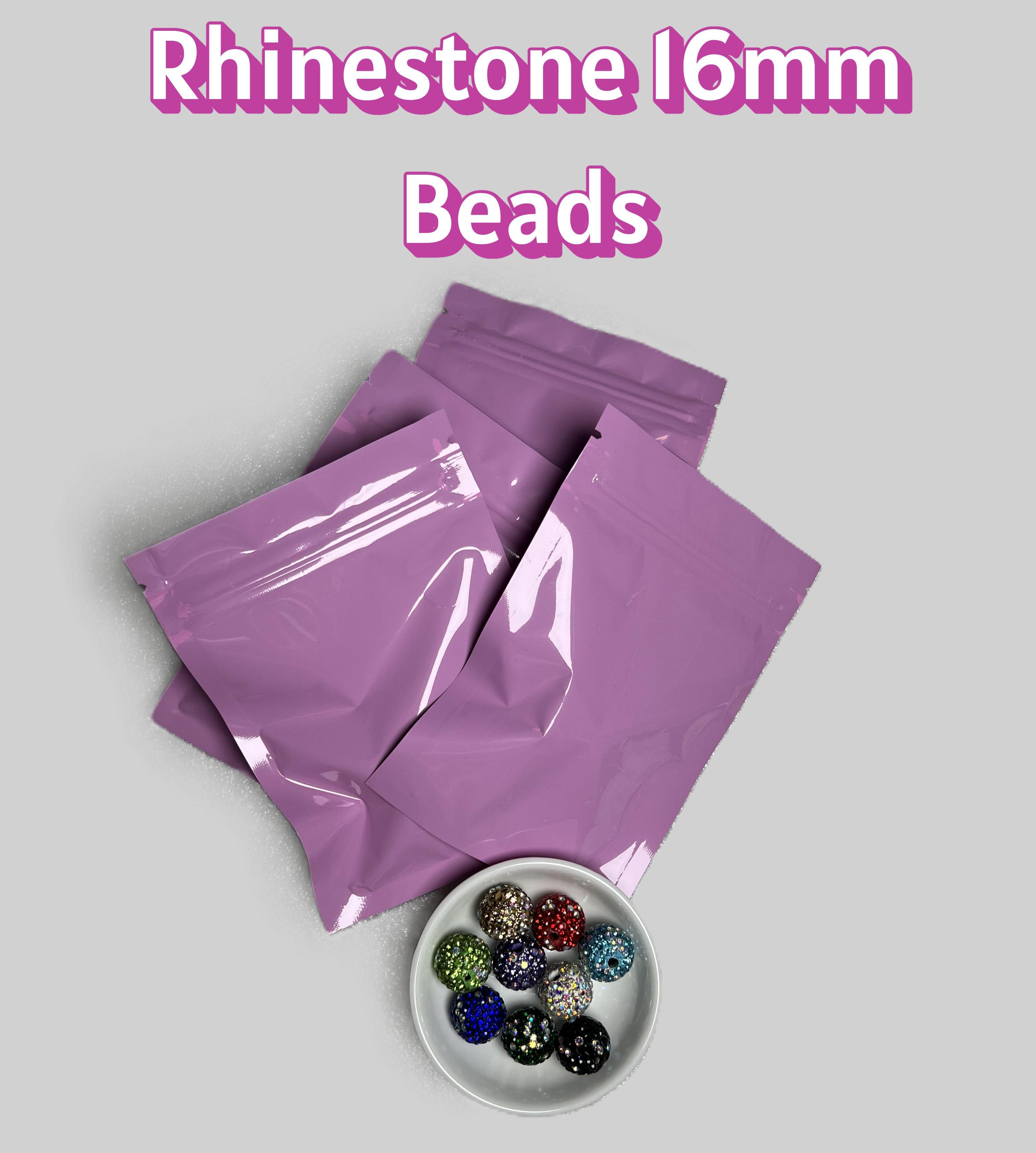 Rhinestone Christmas mix - 16mm Beads