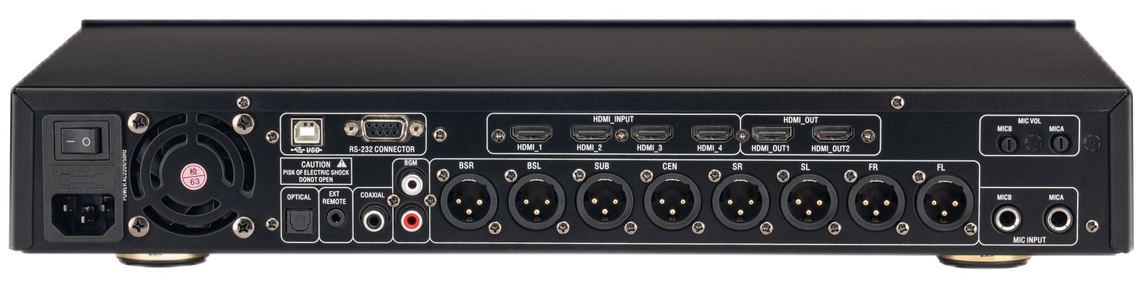 VK520  7.1 Multifuncational Home Theater Decoder