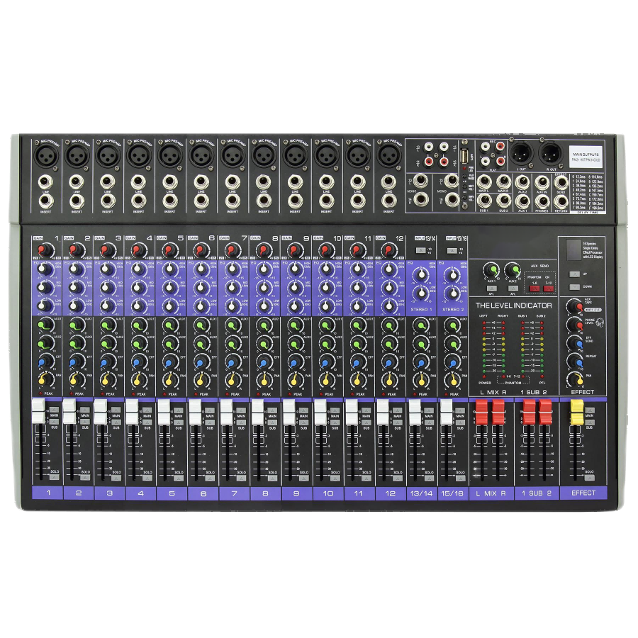 RX16 Series Analog Mixer