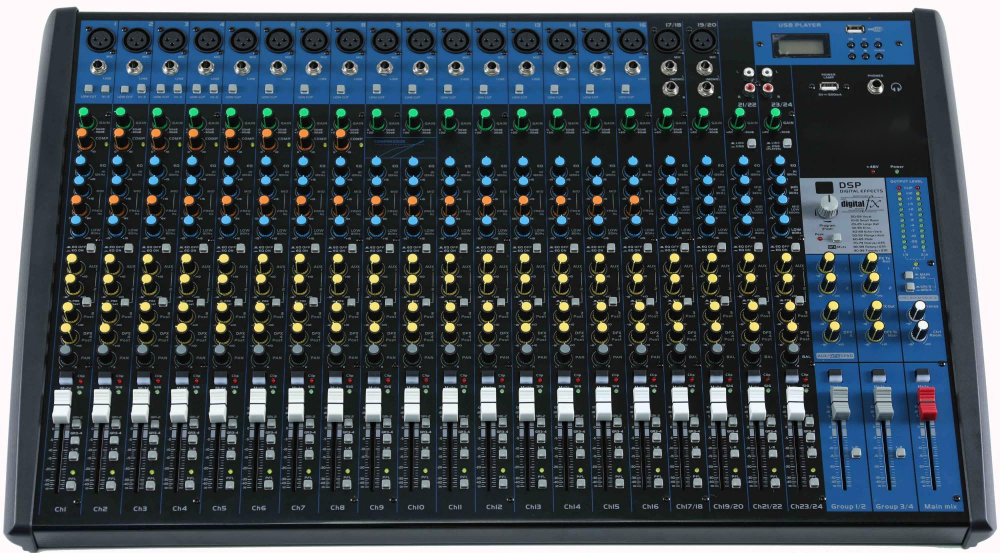 FX24 Series Analog Mixer