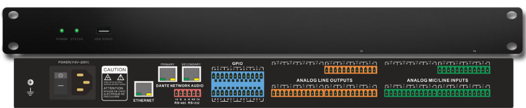 DT1212B Series DANTE DSP