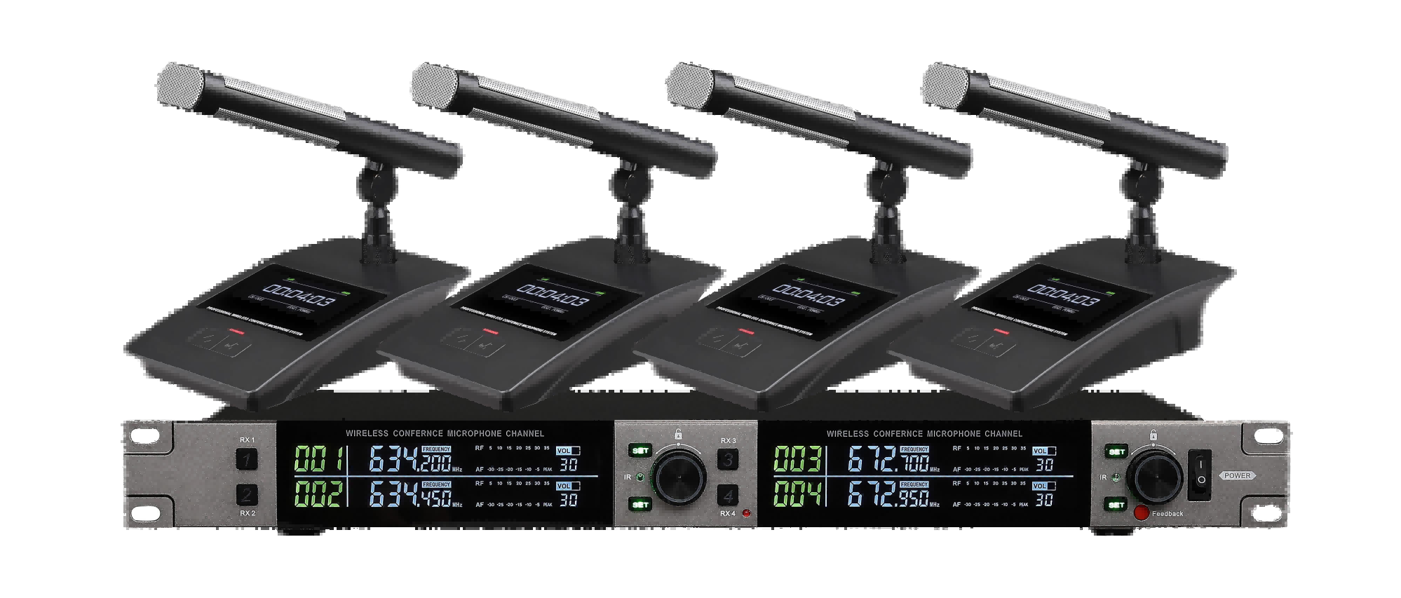 W8034 Series Wireless Conference Microphone