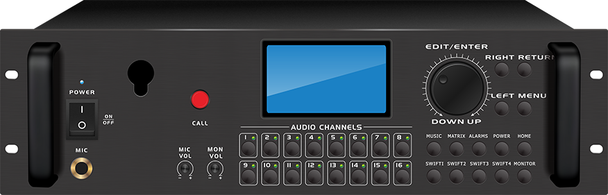 TP-8632 Intelligent Public Address System