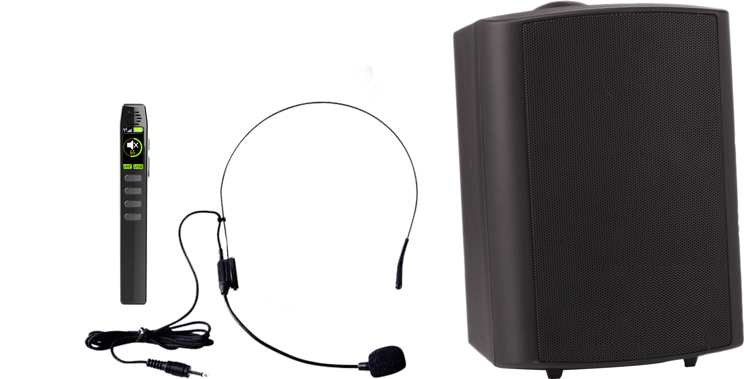 TP-5945 Multimedia Wireless Teaching Speaker 2x30W- (Main/ Satellite)