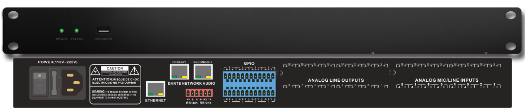 DT6464 Series DANTE DSP