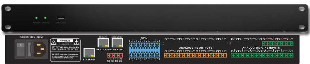 DT128 Series DANTE DSP