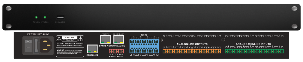 DT88 Series DANTE DSP