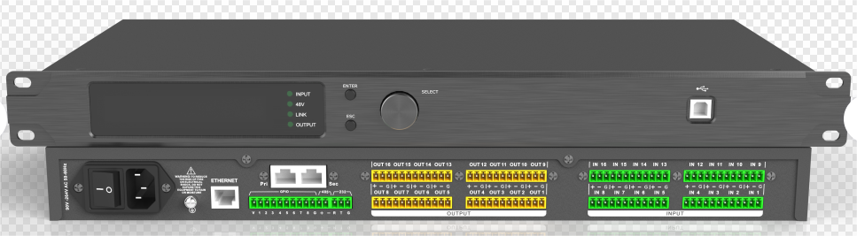 DE1616 Series DANTE DSP