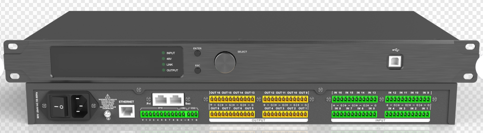 DE1664 Series DANTE DSP
