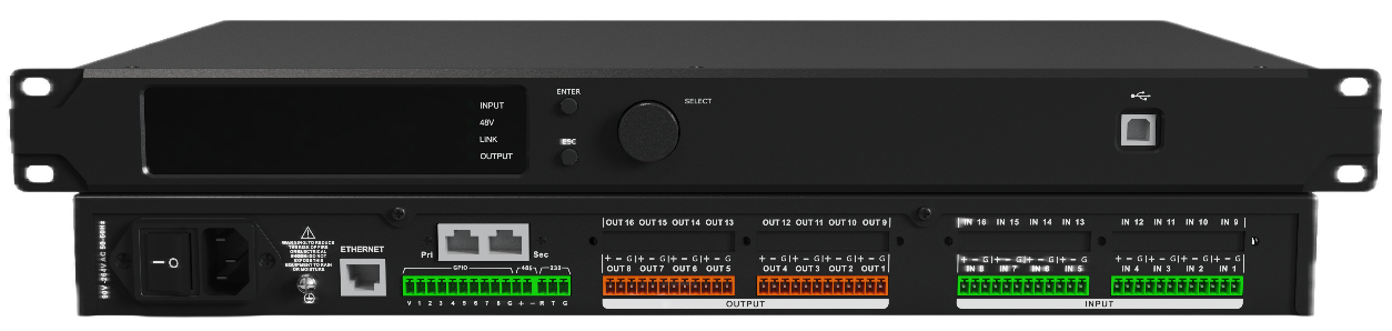 DE816 Series DANTE DSP