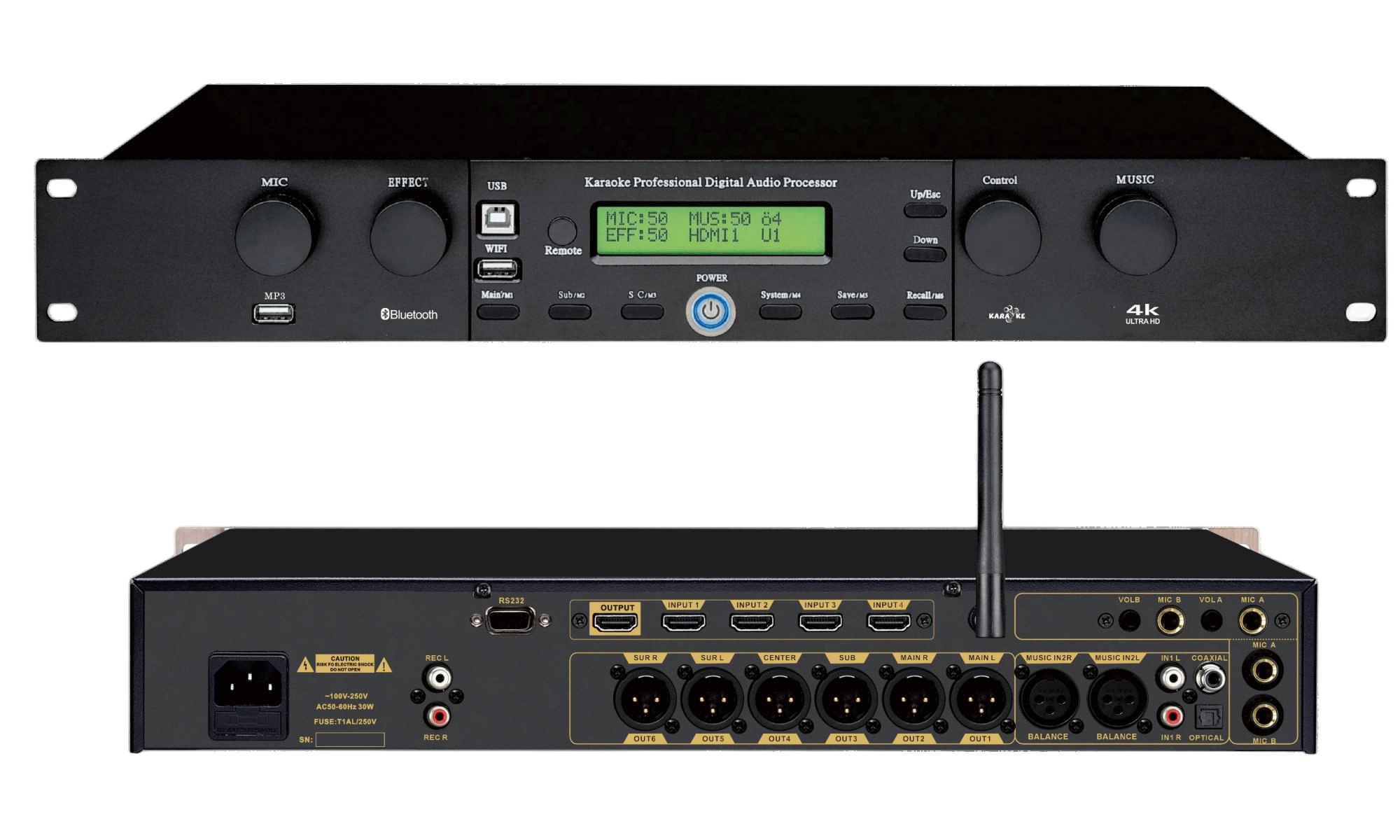 VK710   7.1 HD 3D Home Theater Integrated Decoder (KTV & Cinema)