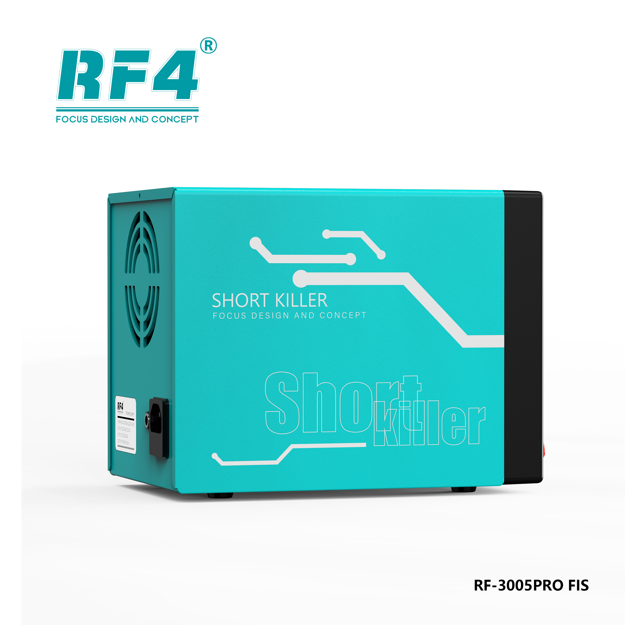 RF4 RF-3005Pro 30V / 5A High Precision Adjustable DC Stabilized Power Supply with Pointer Gauge