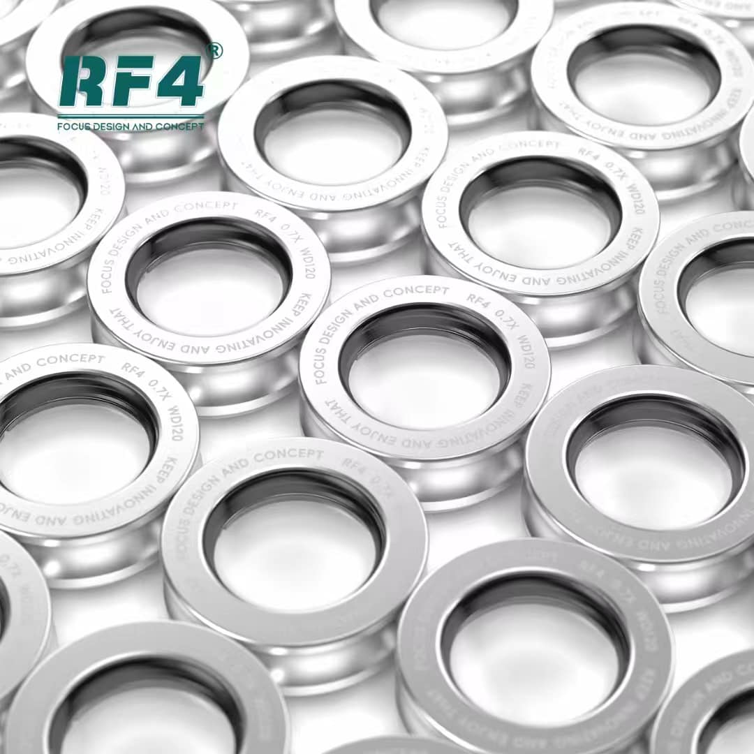 RF4 WD165 0.5X 0.7X 0.48X Microscope Glass Lens