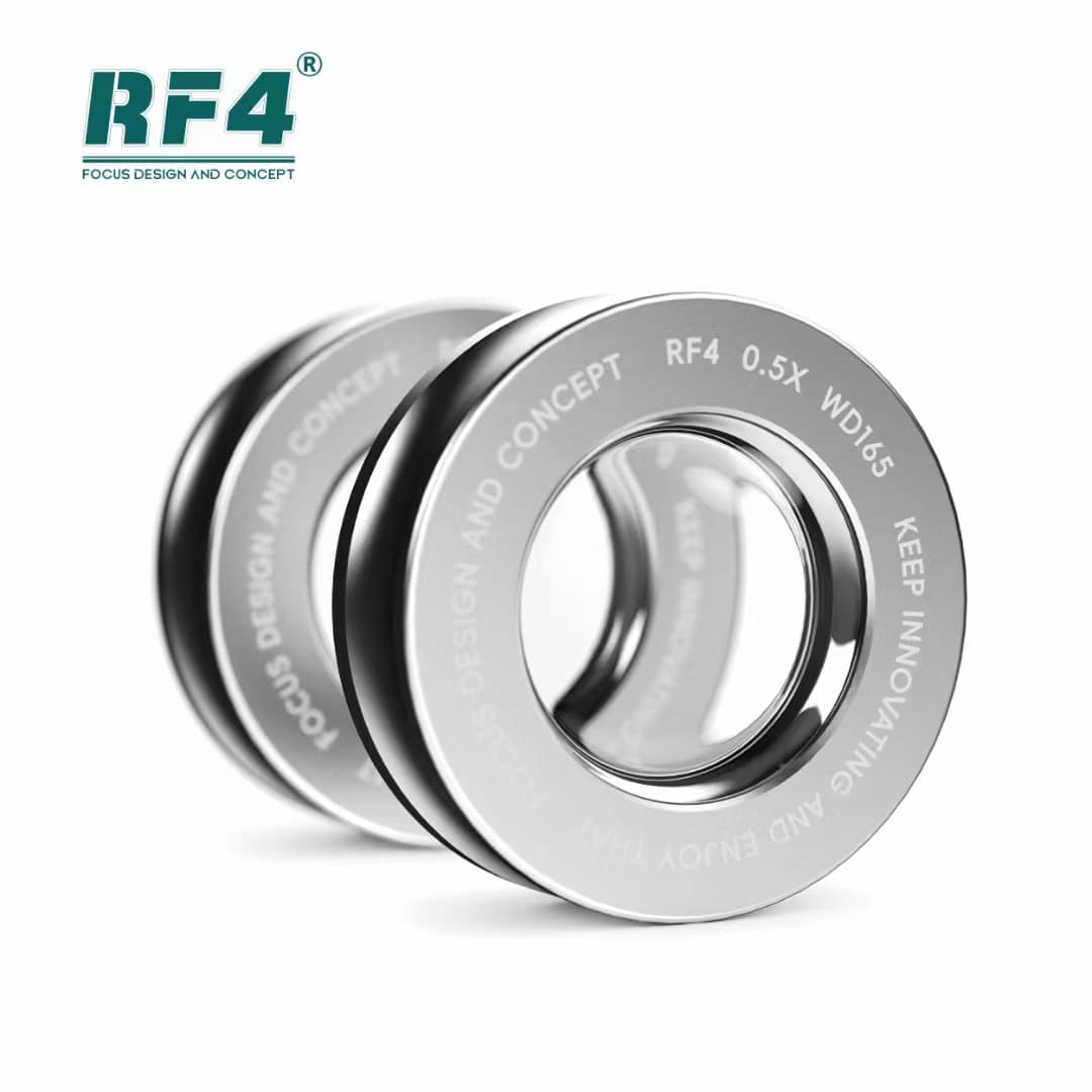 RF4 WD165 0.5X 0.7X 0.48X Microscope Glass Lens 