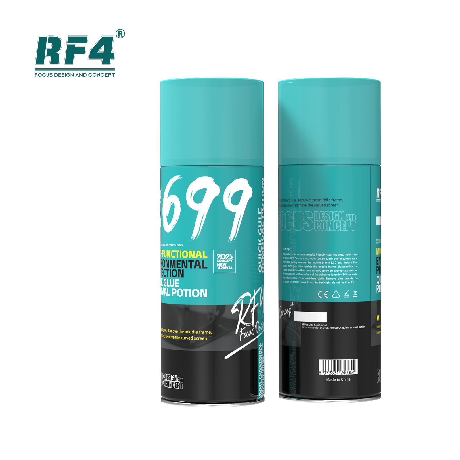 RF4 RF-699 Quick Glue Removal Spray