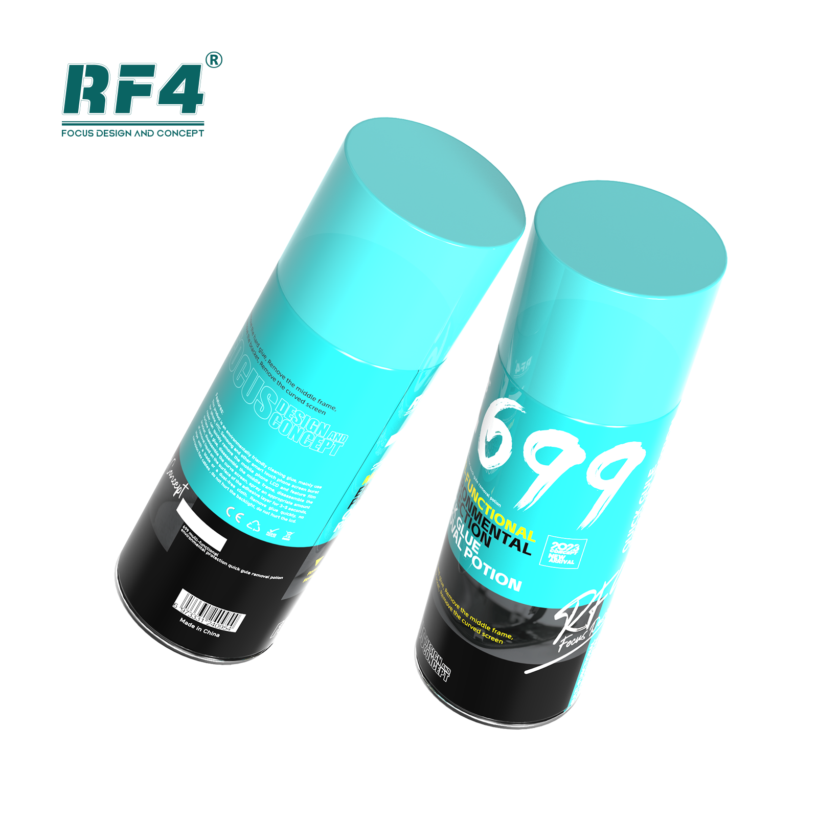 RF4 RF-699 Quick Glue Removal Spray