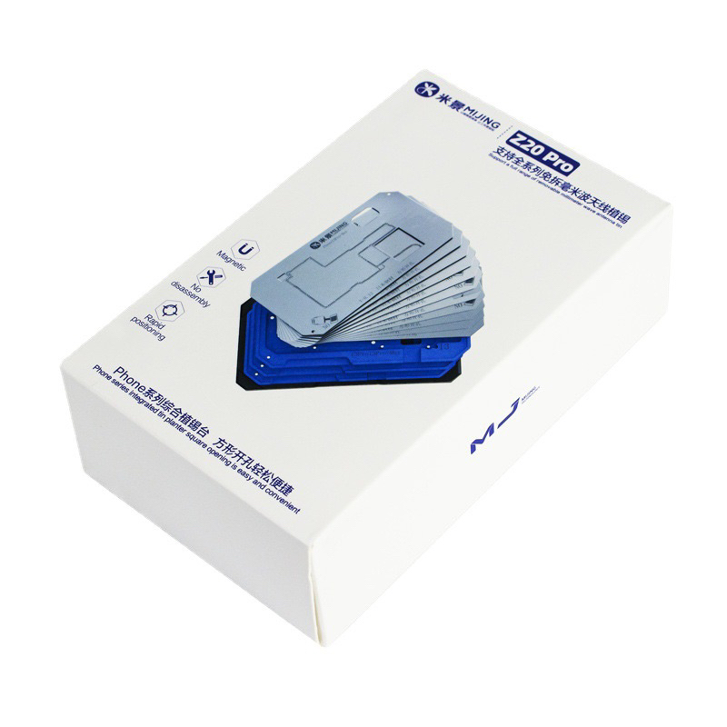 Mijing Z20 Pro Motherboard Middle Layer Planting Tin Platform for iPhone X to 16Promax