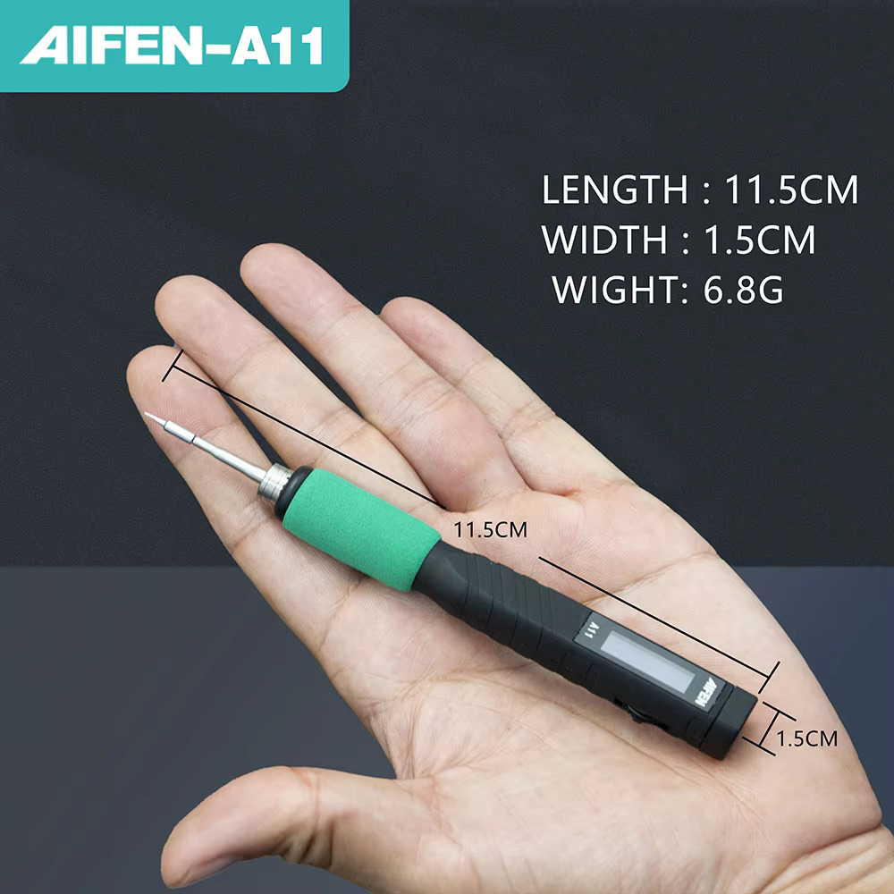 Aifen A11 Portable USB Charging Soldering Iron Compatible C210 Handle
