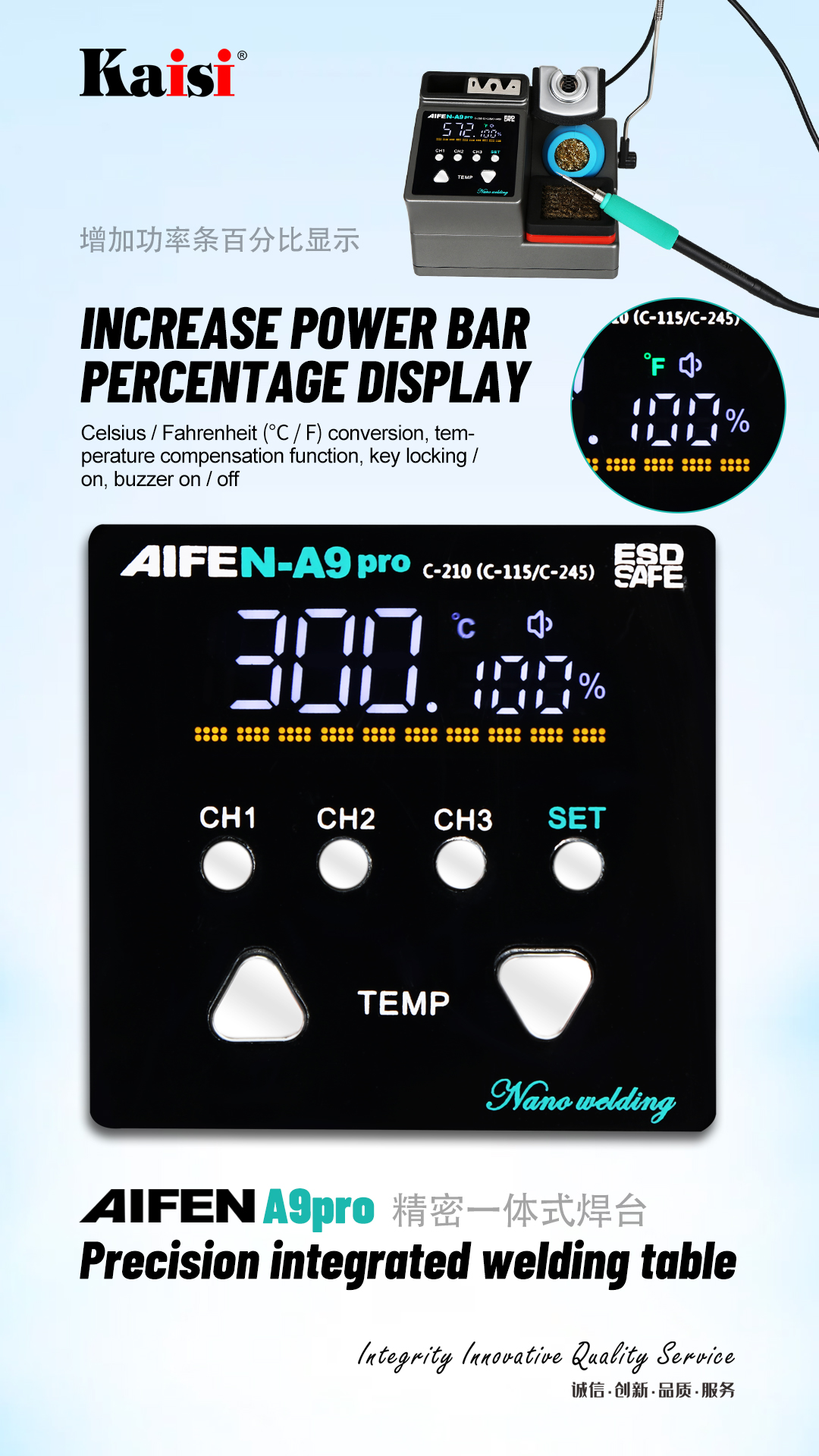 Aifen A9 Pro 2023 Edition Smart Soldering Station With C210 Handle