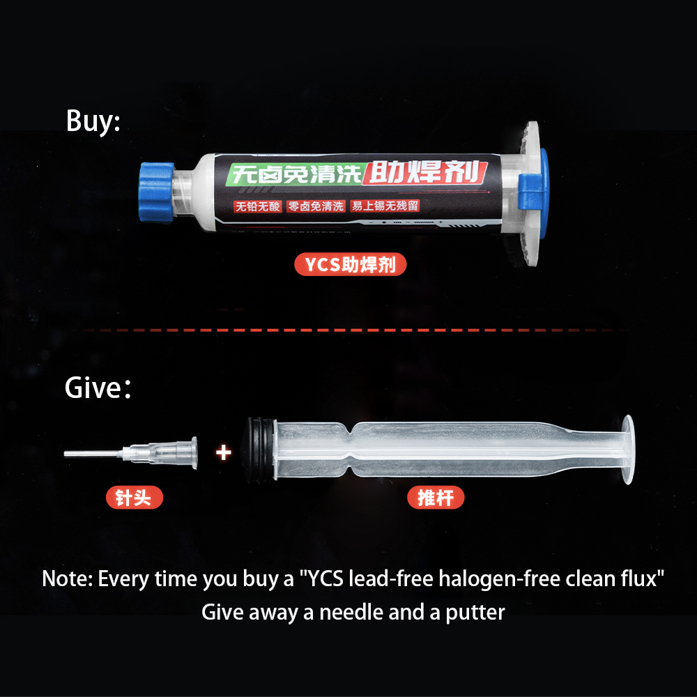 Ycs Lead free Halogen Free Flux