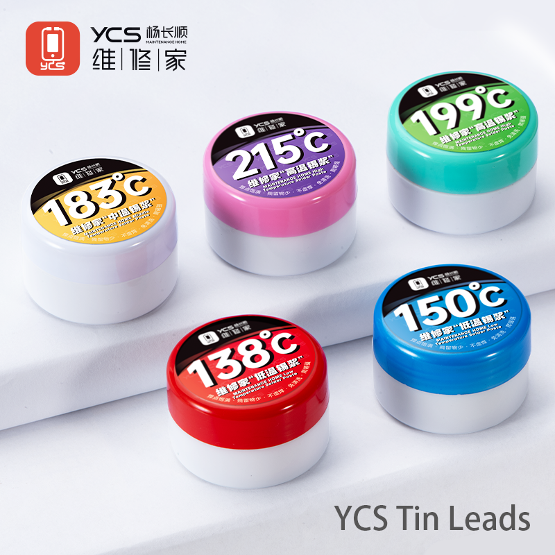 YCS 50g High / Medium / Low Temperature Solder Paste for PCB Repair