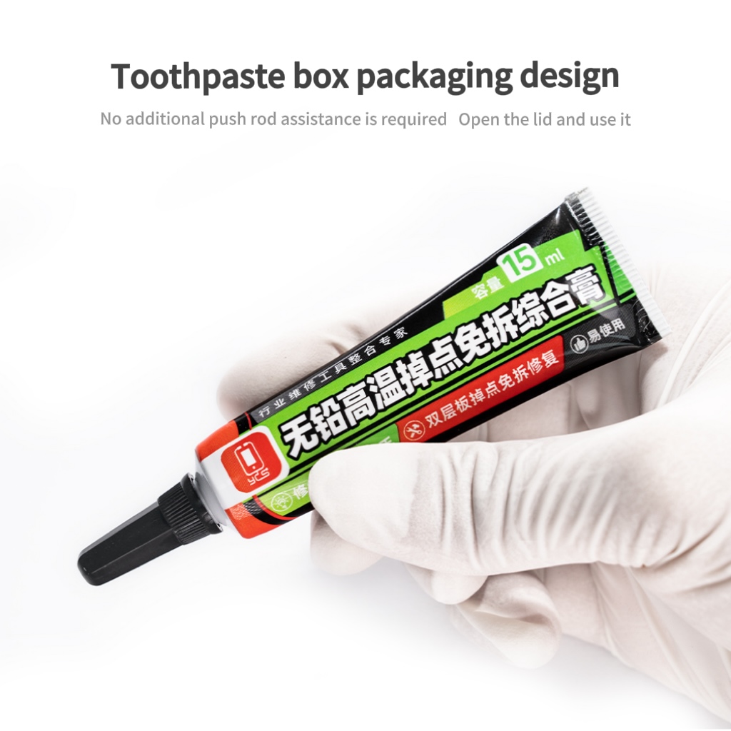 YCS Lead-free Solder Paste Halogen-Free Phone PCB Repair Flux