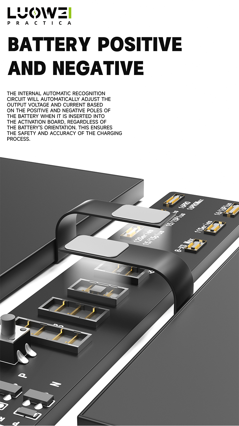 Luowei LW-B01 / LW-B02 Battery Activation Small Board for iPhone 5 to 16Pro Max / Android
