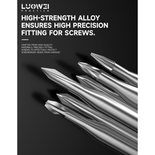 Luowei Little Boy Smooth Bearings Alloy Magnetic Screwdriver Set for Mobile Phone Repair