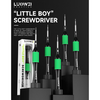 Luowei Little Boy Smooth Bearings Alloy Magnetic Screwdriver Set for Mobile Phone Repair