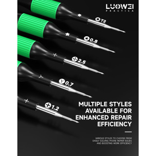 Luowei Little Boy Smooth Bearings Alloy Magnetic Screwdriver Set for Mobile Phone Repair