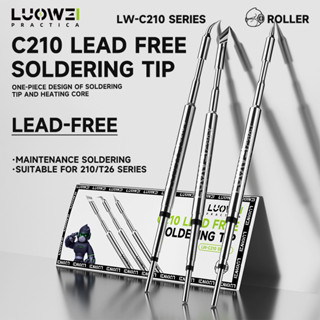 Luowei LW-C210 Series All-in-One Lead-Free Soldering Iron Tip for 210 / T26 Series Soldering Station