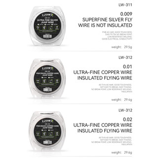 Luowei Mobile Phone Repair Copper / Silver Jump Wire for Motherboard Jumper Fingerprint Repair