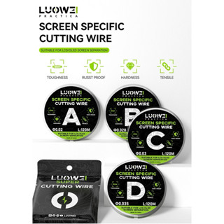 Luowei High Hardness Screen Specific Cutting Wire Suitable for LCD / OLED Screen Separation