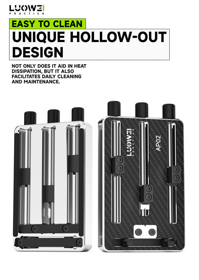 Luowei LW-AP02 Triaxial High-Temperature Carbon Fiber Motherboard Fixture