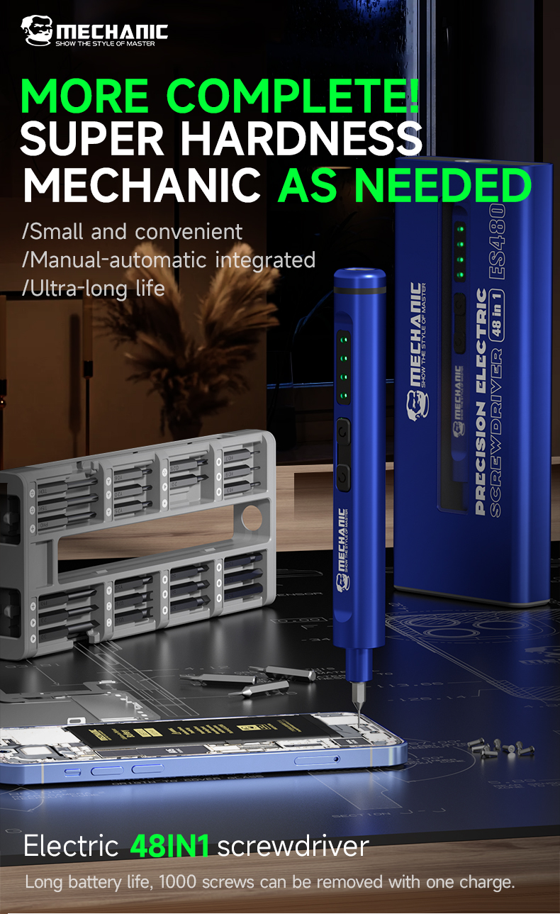 Mechanic ES480 48-in-1 Multifunctional Electric Screwdriver Set