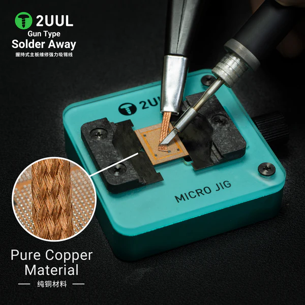 2UUL DW21 Solder Away Anti-Hot Desoldering Wick